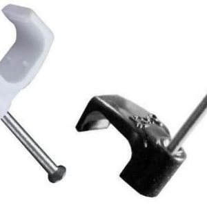 14mm Clips for two 7mm cables per 100