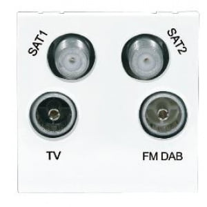 Quadplexed Module TV / VHF / Sat1 / Sat2