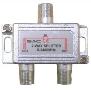 2 Way Indoor Splitter (5-2400MHz)