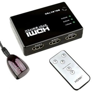 3 To 1 Port Multimedia HDMI Switch