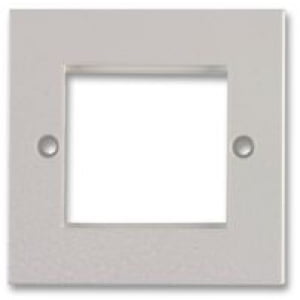 2 Gang Modular Single Frame Faceplate