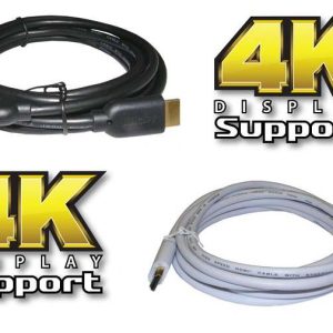 1 Meter 4K Gold Plated HQ HDMI Lead 3D / 2160p  V 2.0