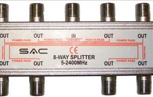 8 Way Indoor Splitter (5-2400MHz)