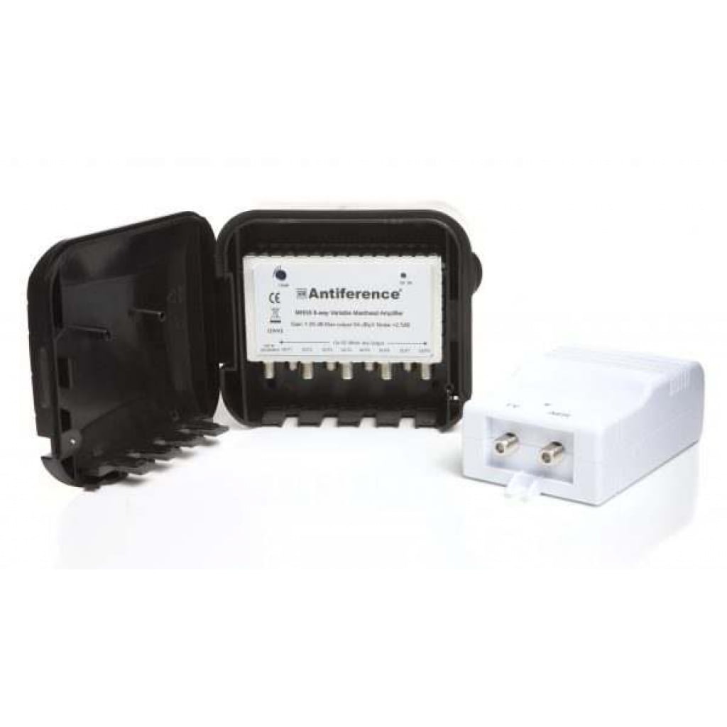 Antiference 4 Way Outdoor Masthead Amplifier & Power Supply MHK4LTE