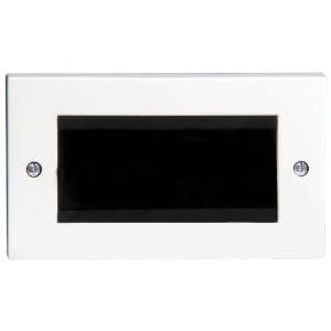 Double Width Cable Entry / Exit Faceple