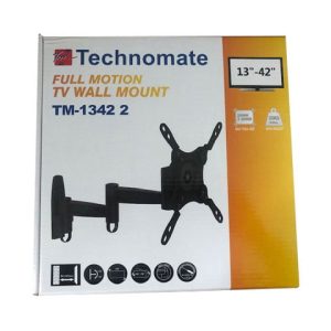 Technomate Full Motion Twin Arm TV Wall Mount.  TM-1342 2