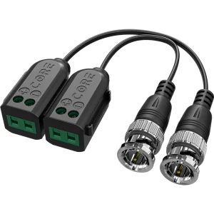 POC BNC BALUN UPTO 8MP  1 PAIR