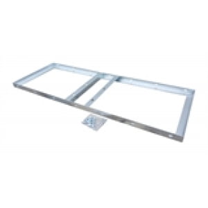Galvanised Non Penetrating Roof Mount Heavy Duty Frame.  53" x 19"  ( NPR Tray ) inc. Bolt Pack