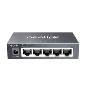 Neolink 5 Port Gigabit Ethernet Switch NEO 5 GIGA home cctv